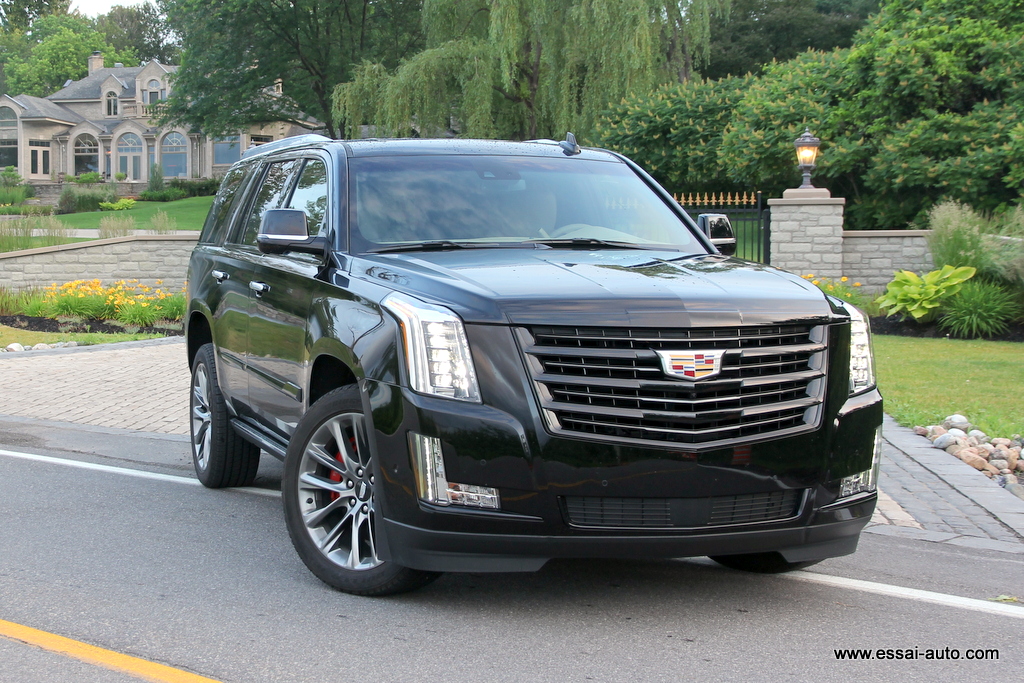 Essai routier Cadillac Escalade 2019