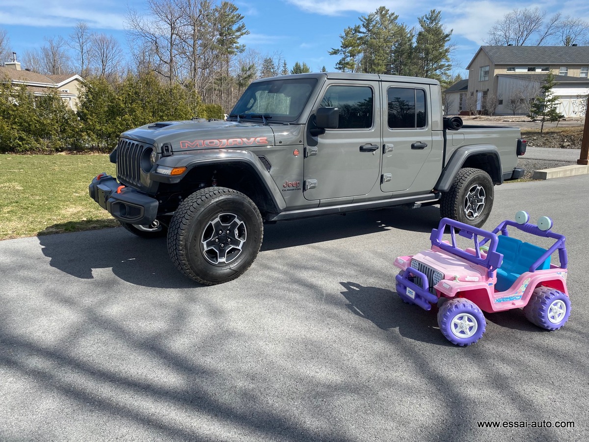 Essai Jeep Gladiator Mojave review