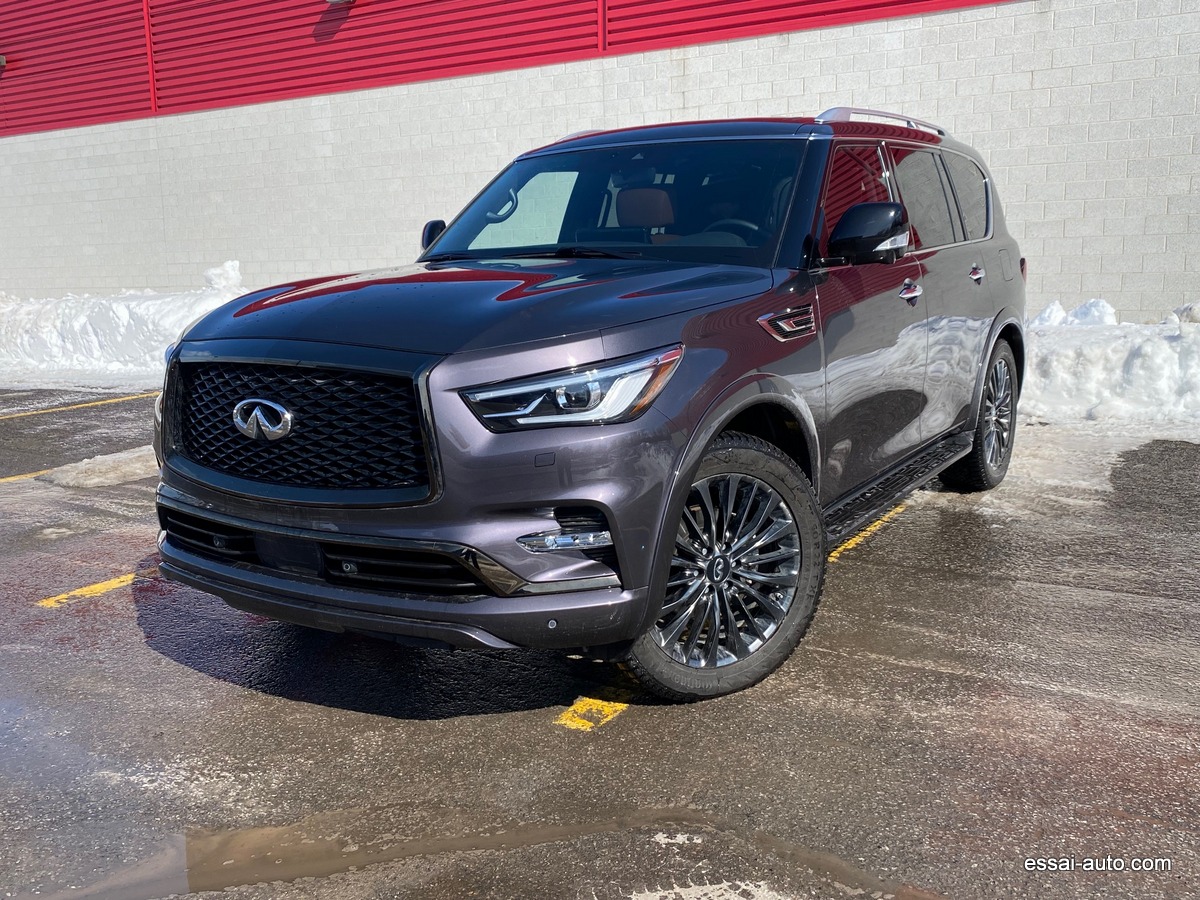 Essai routier du Infiniti QX80