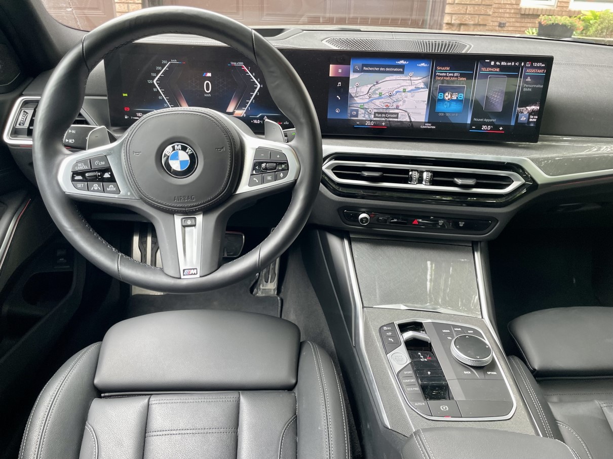 2023 bmw m340i interior