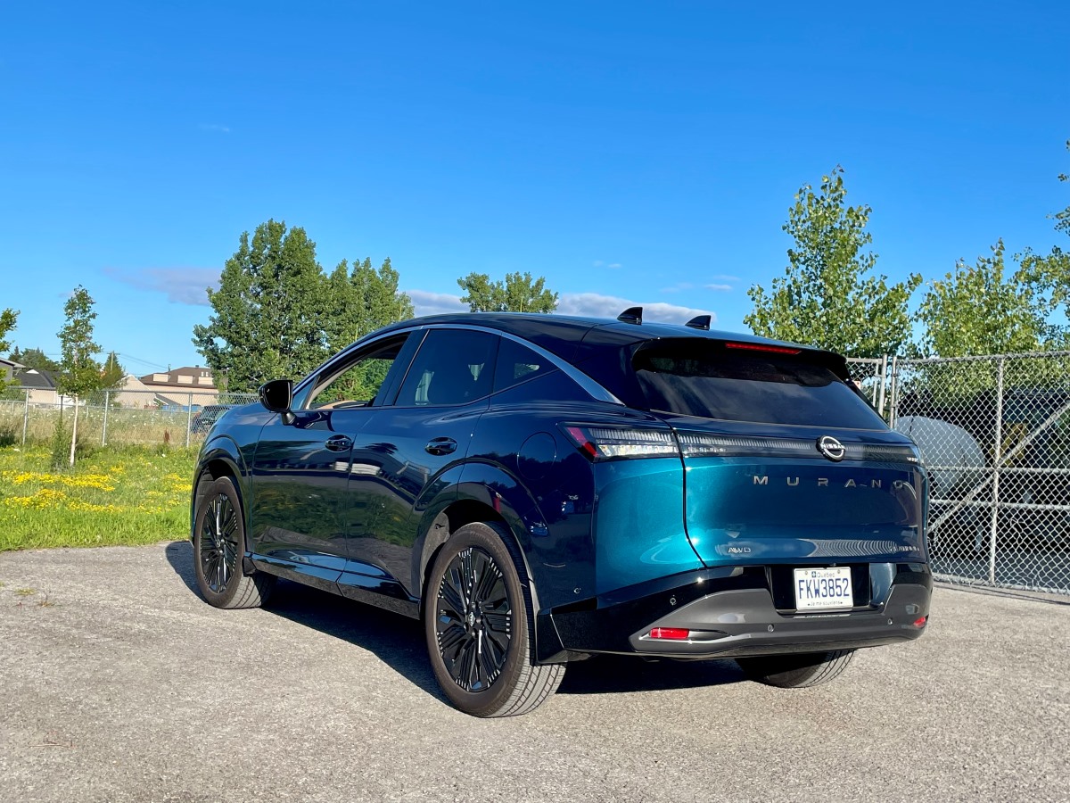 2025 nissan murano rear