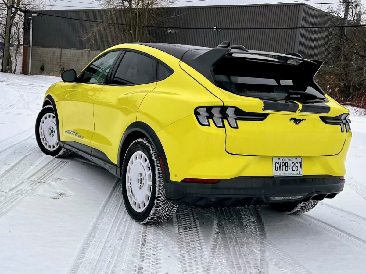 2025 ford mach e rally test