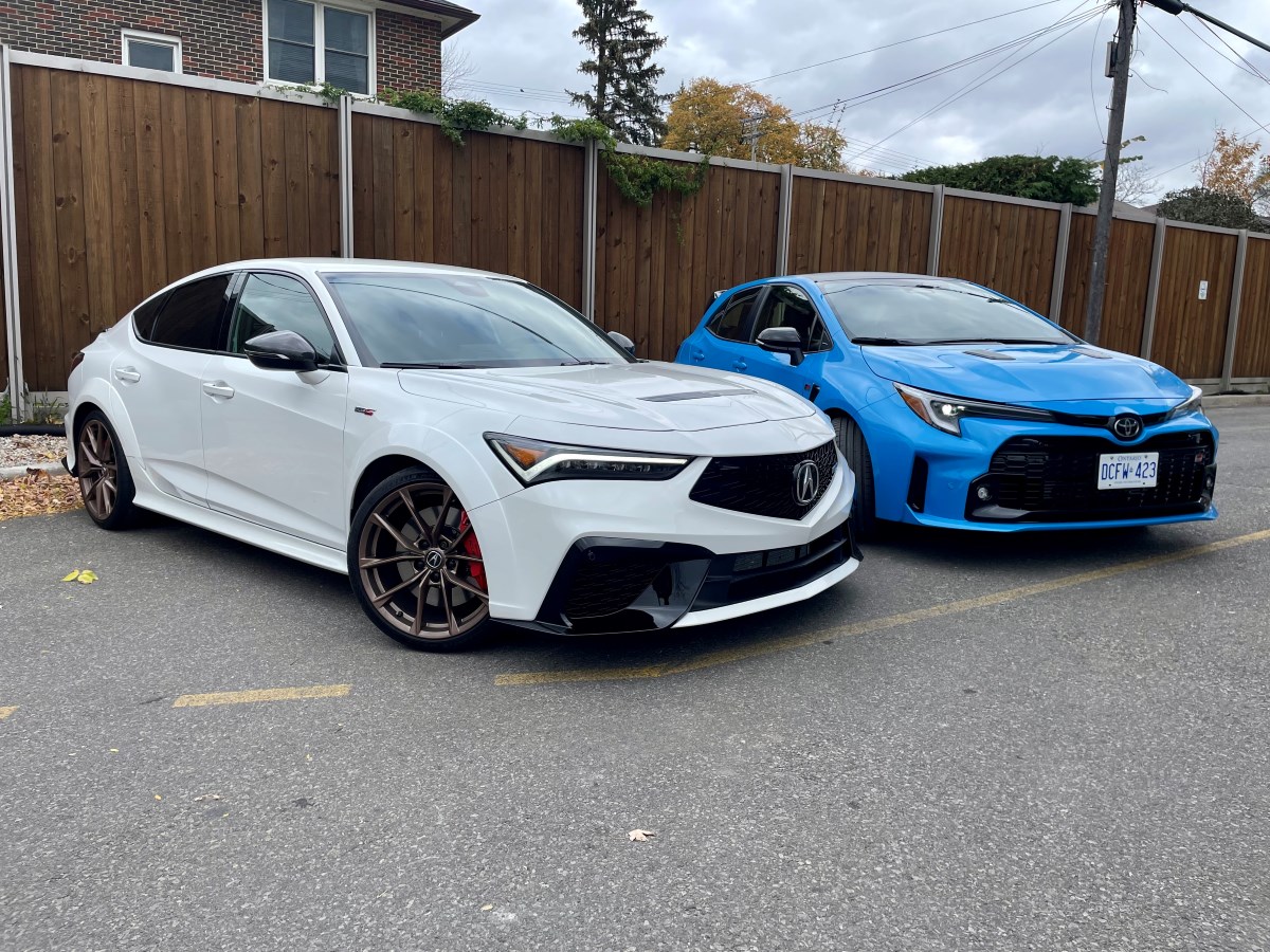 1 acura integra type s vs toyota gr corolla