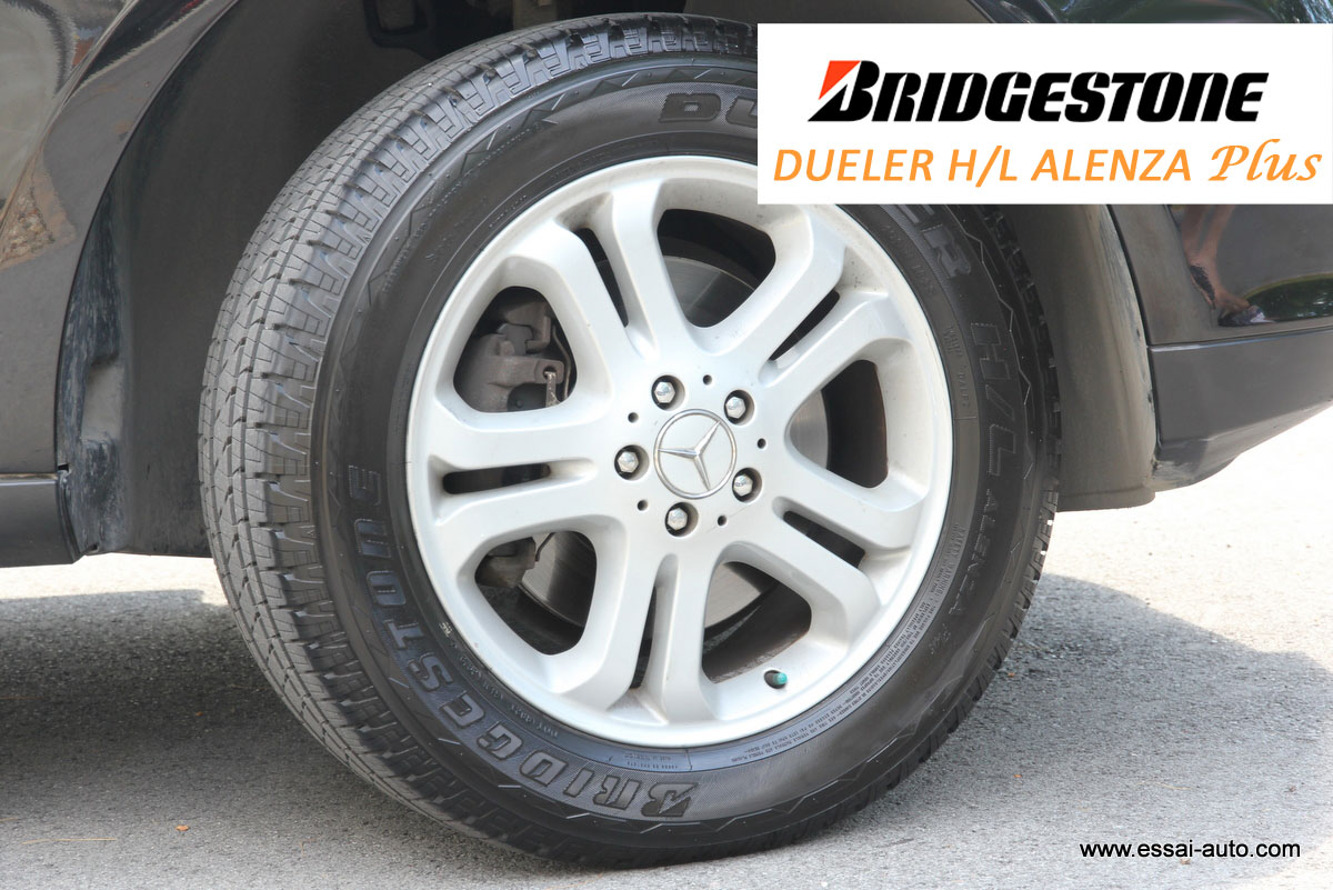 Essai pneu Bridgestone Dueler H/L Alenza Plus